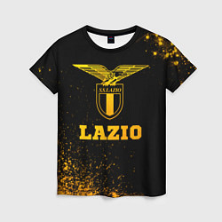 Футболка женская Lazio - gold gradient, цвет: 3D-принт