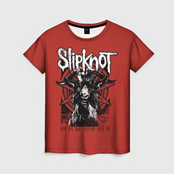 Футболка женская Slipknot rock band, цвет: 3D-принт