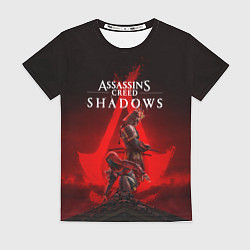 Футболка женская Главные герои Assassins creed shadows, цвет: 3D-принт