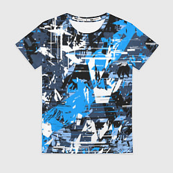 Женская футболка Extreme glitch