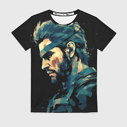 Футболка женская Веном Снейк Metal gear game, цвет: 3D-принт