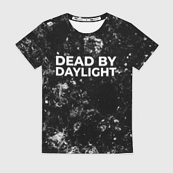 Женская футболка Dead by Daylight black ice