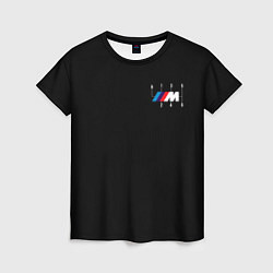 Футболка женская BMW motorsport six-speed, цвет: 3D-принт