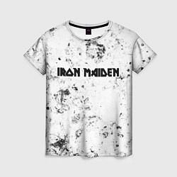 Футболка женская Iron Maiden dirty ice, цвет: 3D-принт