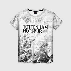 Футболка женская Tottenham white graphite, цвет: 3D-принт