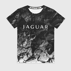 Футболка женская Jaguar black graphite, цвет: 3D-принт