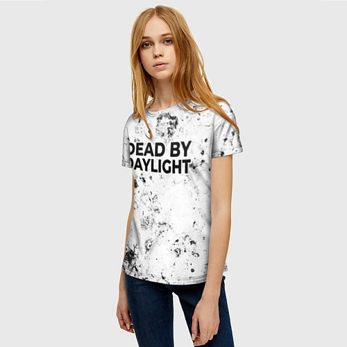 Женская футболка Dead by Daylight dirty ice / 3D-принт – фото 3