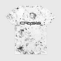 Футболка женская Crysis dirty ice, цвет: 3D-принт