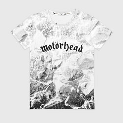Футболка женская Motorhead white graphite, цвет: 3D-принт