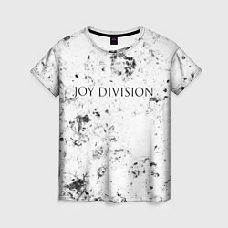 Футболка женская Joy Division dirty ice, цвет: 3D-принт