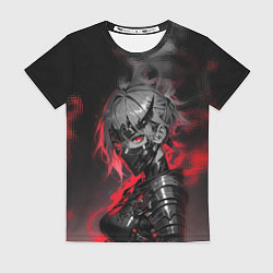 Футболка женская Дымчатая шиномби, цвет: 3D-принт