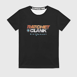 Футболка женская Ретчет и Кленк, цвет: 3D-принт
