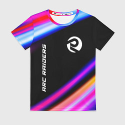 Футболка женская ARC Raiders speed game lights, цвет: 3D-принт