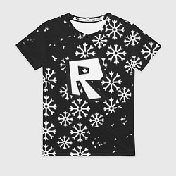 Футболка женская Roblox winter, цвет: 3D-принт