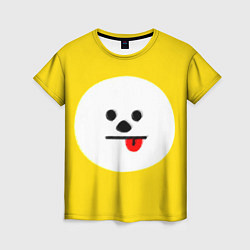 Футболка женская BT21 - Chimmy, цвет: 3D-принт