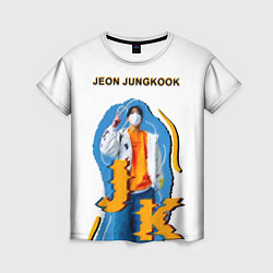 Футболка женская BTS Jeon Jungkook, цвет: 3D-принт