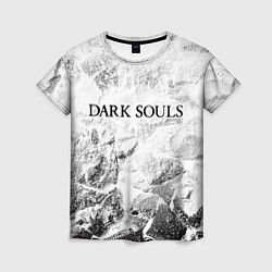 Футболка женская Dark Souls white graphite, цвет: 3D-принт