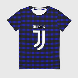Футболка женская Ювентус паттерн, цвет: 3D-принт
