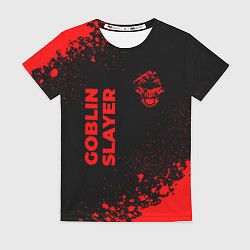 Футболка женская Goblin Slayer - red gradient вертикально, цвет: 3D-принт