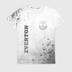 Футболка женская Everton - white gradient вертикально, цвет: 3D-принт