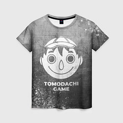 Футболка женская Tomodachi Game - grey gradient, цвет: 3D-принт