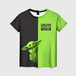 Футболка женская Child Grogu, цвет: 3D-принт