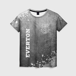 Футболка женская Everton - grey gradient вертикально, цвет: 3D-принт