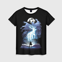 Футболка женская Harry Potter patronus and dementors, цвет: 3D-принт