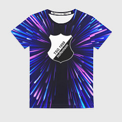 Футболка женская Hoffenheim neon energy, цвет: 3D-принт
