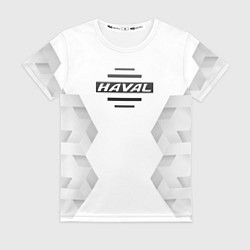 Футболка женская Haval white poly, цвет: 3D-принт