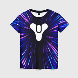 Футболка женская Destiny neon energy, цвет: 3D-принт