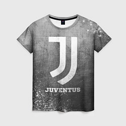 Футболка женская Juventus - grey gradient, цвет: 3D-принт