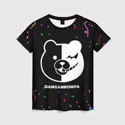 Футболка женская Danganronpa конфети, цвет: 3D-принт