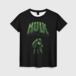 Футболка женская Hulk punch, цвет: 3D-принт