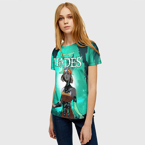 Женская футболка Мелиноя в подземелье - Hades 2 / 3D-принт – фото 3