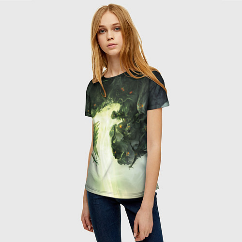 Женская футболка Illustration Dragon Age Inquisition / 3D-принт – фото 3