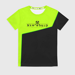 Футболка женская New world geomerty, цвет: 3D-принт