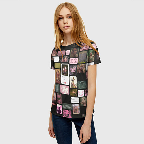 Женская футболка Melanie Martinez portals / 3D-принт – фото 3