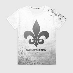 Футболка женская Saints Row - white gradient, цвет: 3D-принт