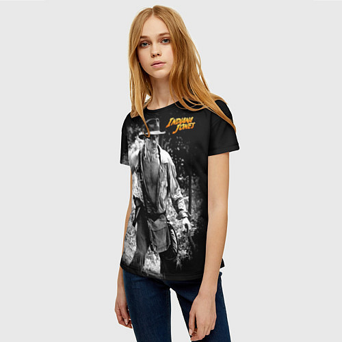Женская футболка Indiana Jones / 3D-принт – фото 3