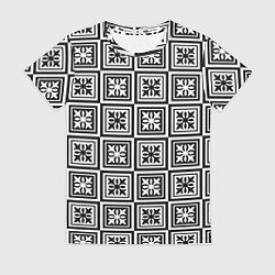 Женская футболка Керамический декор