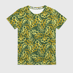 Женская футболка Зелёные кастеты