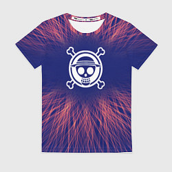 Футболка женская One Piece red energy, цвет: 3D-принт