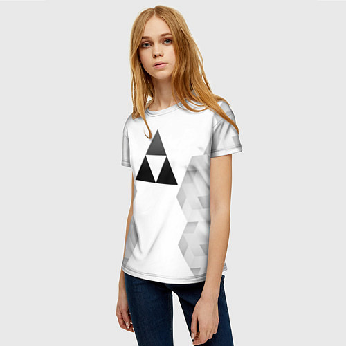Женская футболка Zelda white poly / 3D-принт – фото 3