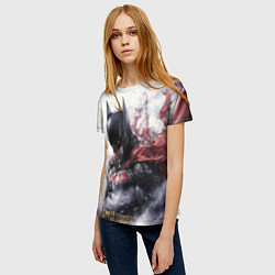 Футболка женская Бэтмен в тумане, цвет: 3D-принт — фото 2