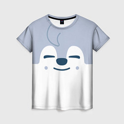 Футболка женская Wolf Chan skzoo, цвет: 3D-принт