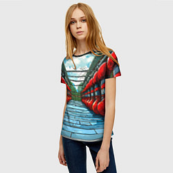 Футболка женская Зал Муай Тай, цвет: 3D-принт — фото 2