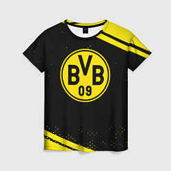 Футболка женская Borussia полосы, цвет: 3D-принт