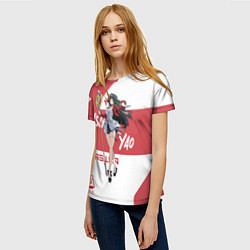 Футболка женская Астра Яо - ZZZ, цвет: 3D-принт — фото 2