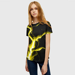 Футболка женская The rift, цвет: 3D-принт — фото 2